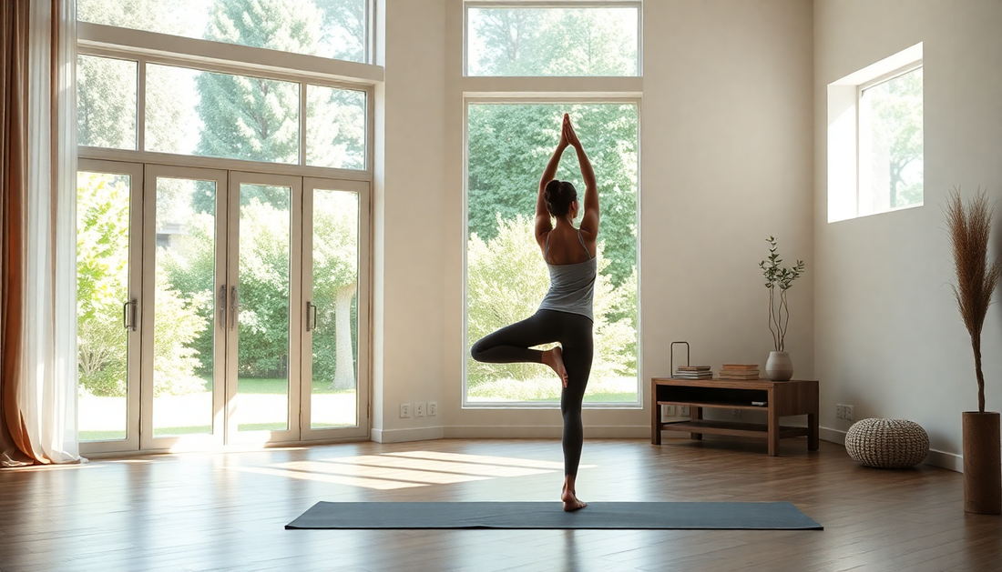 Elevate Your Home Workouts with the Lace-Up Vest Running Fitness Halter Underwear Yoga Bra