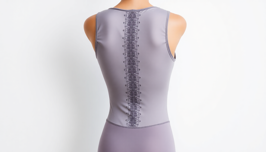 Lace Stitching Big Back Sports Gymnastics Training Suit GymFromHouse.com Gym and Fitness Store at Gym From House