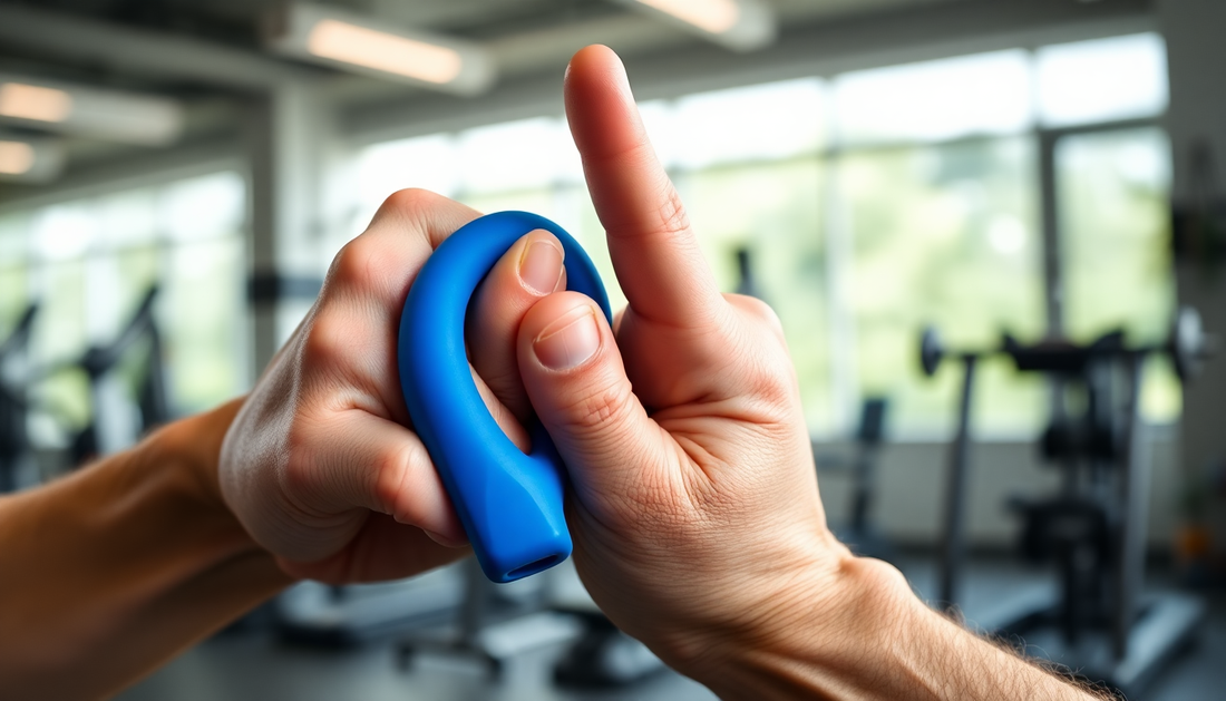 Unlock the Power of Your Hands with the Silicone Grip Device from GymFromHouse.com