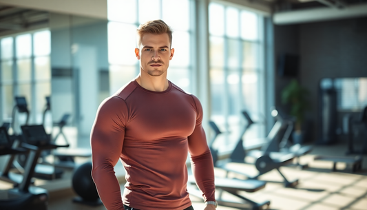 Doctor Muscle Spring Fitness Long Sleeve Men's Sports Gear from GymFromHouse.com