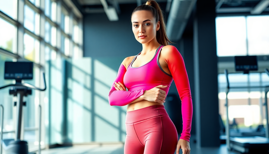 Gym Clothing Female Sports Long Sleeve Suit GymFromHouse.com Gym and Fitness Store at Gym From House