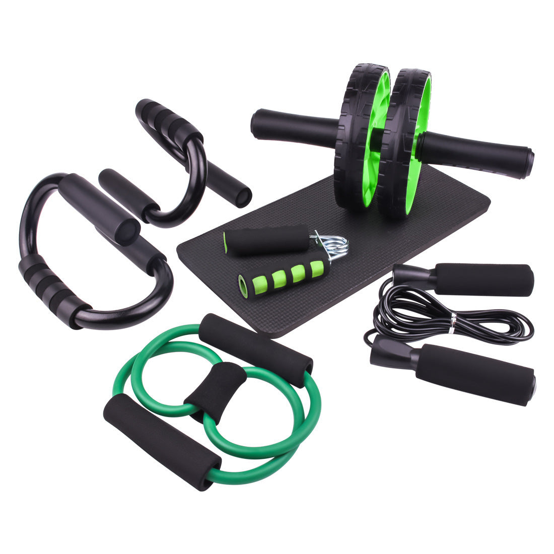 Tensile Belt Finger Grip Small Multifunctional Household Abdominal Wheel