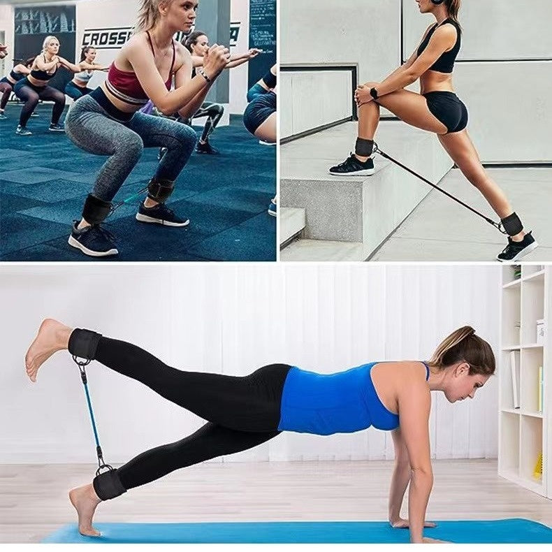 Ankle Strap Resistance Bands Hip Leg Strength Pull Rope Fitness