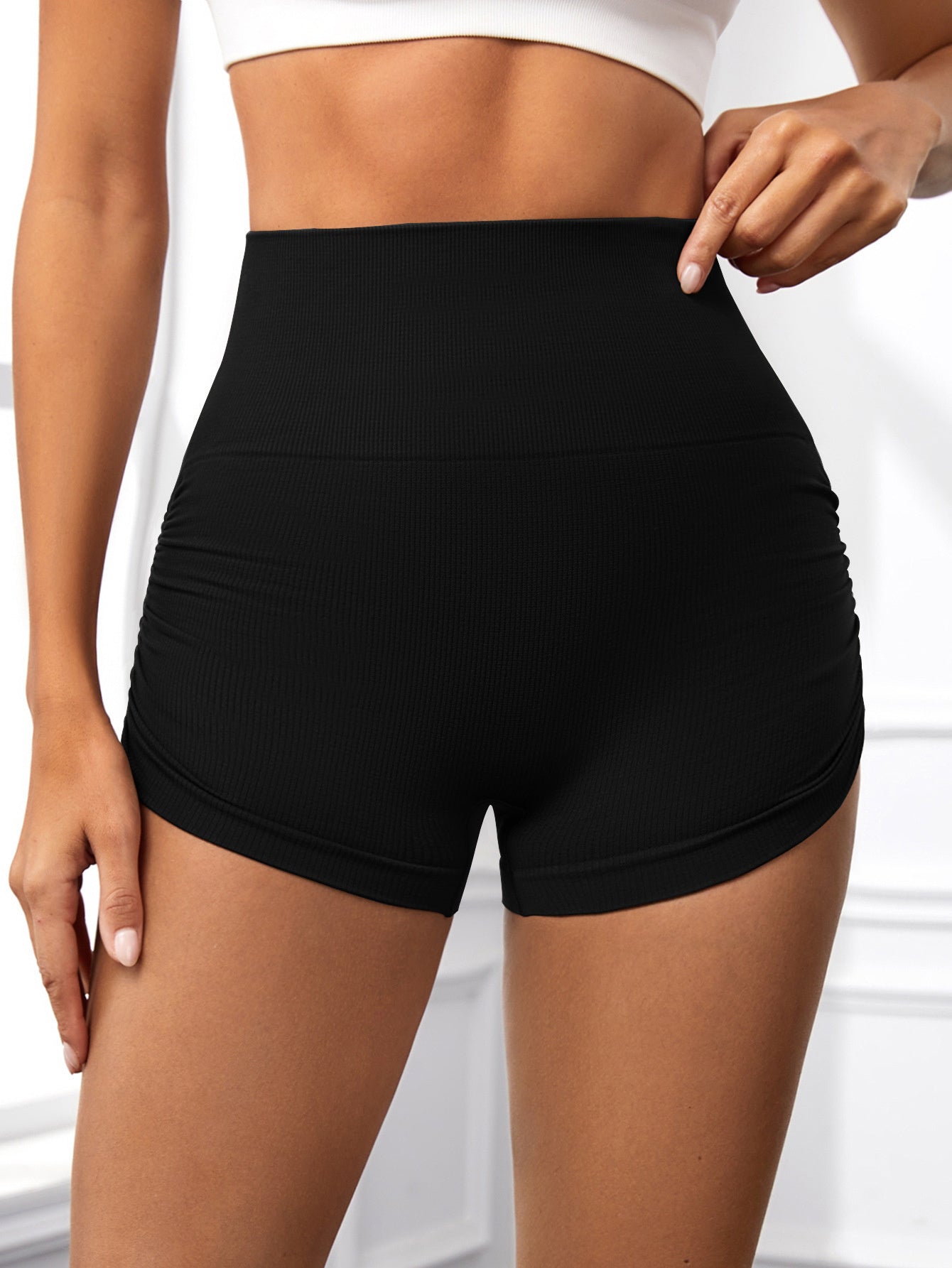 Workout Shorts For Women Scrunch Butt Lifting High Waisted