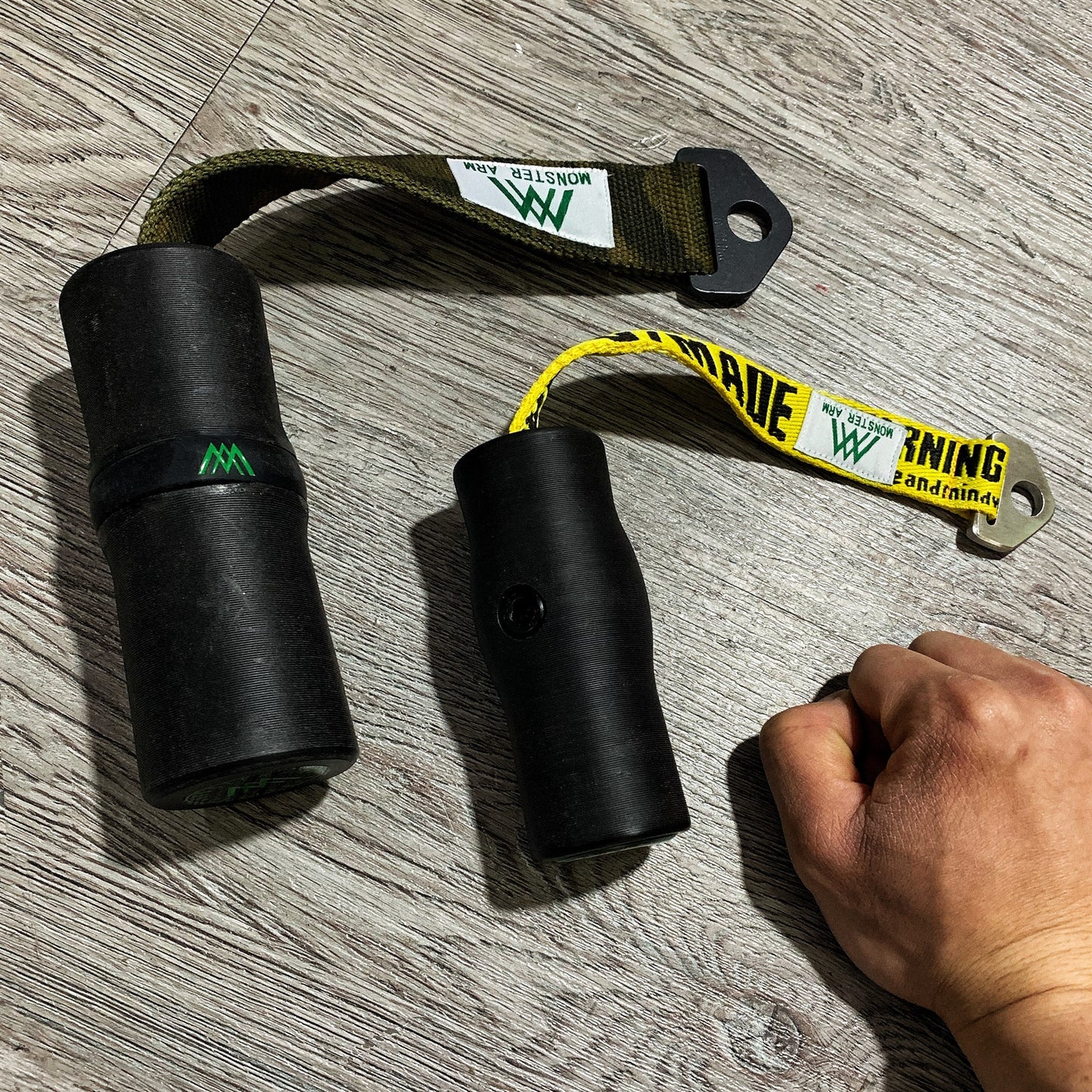 Wrist Roller Anti-Slip Forearm Blaster Trainer Cone Sing-head Winding Handle