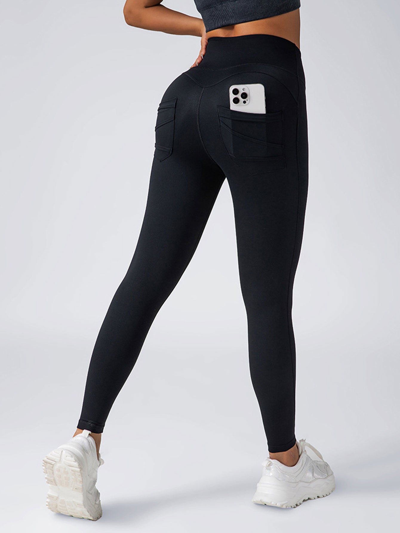 3 Pack Womens Yoga Leggings 4-Way Stretch High Waisted