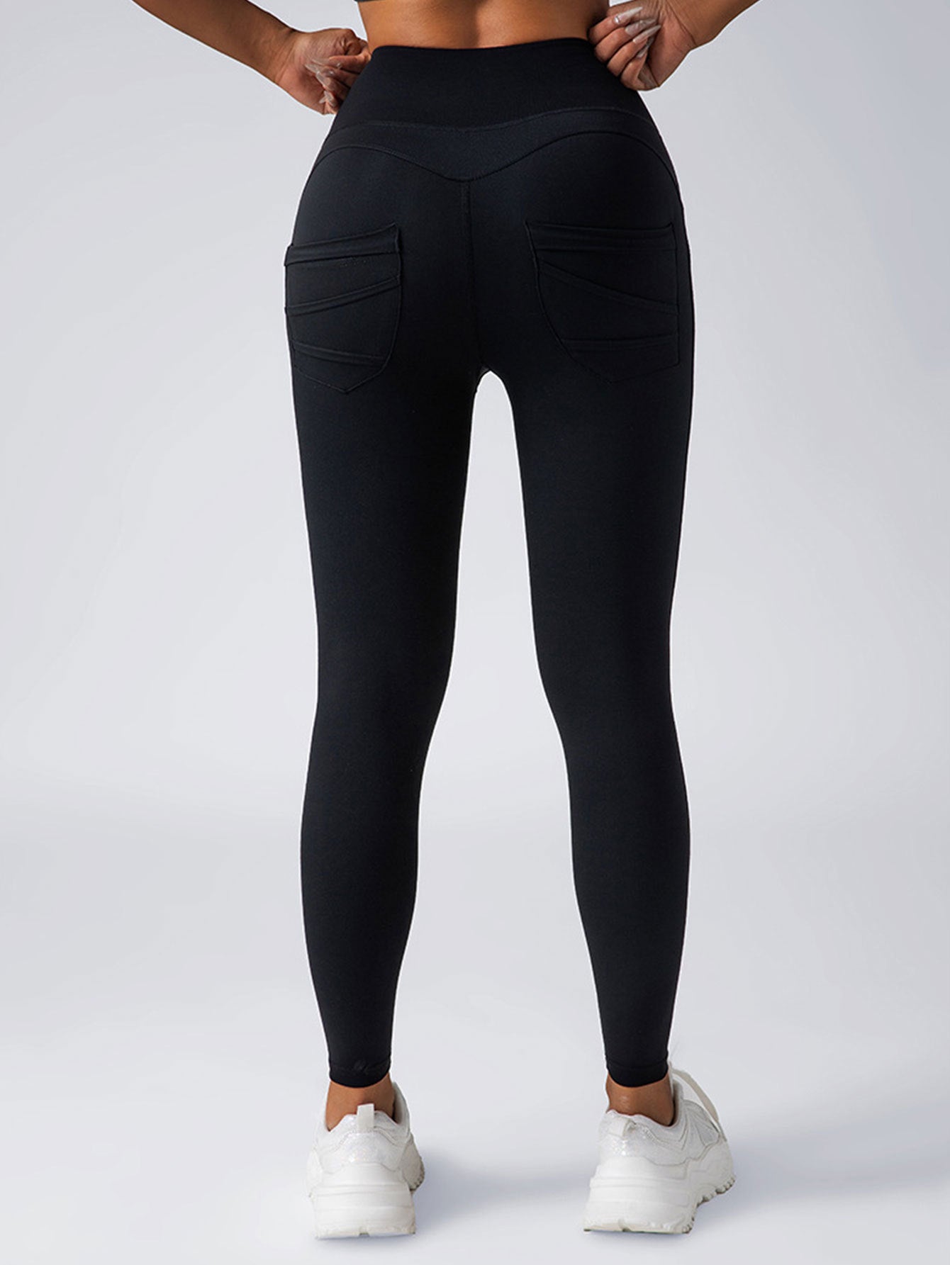 3 Pack Womens Yoga Leggings 4-Way Stretch High Waisted