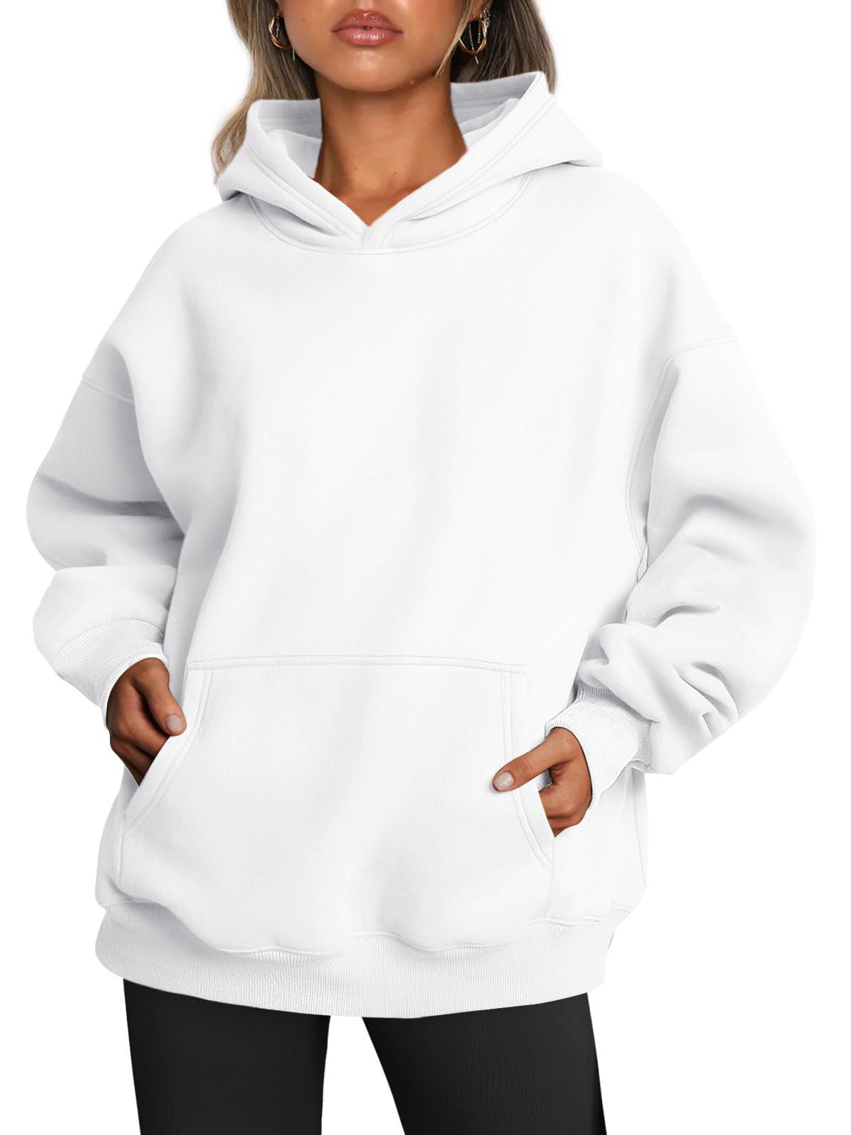 Women's Oversized Hoodies Fleece Loose Sweatshirts Sports Clothes