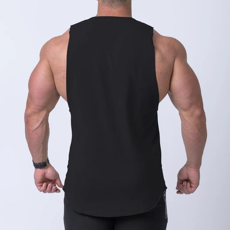Fitness Vest Equipment Training Clothes Sports Sleeveless T-shirt Men