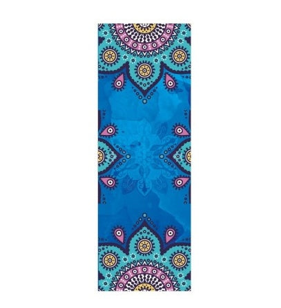 Beautiful Pattern Print New Yoga Towel Sweat Anti-skid