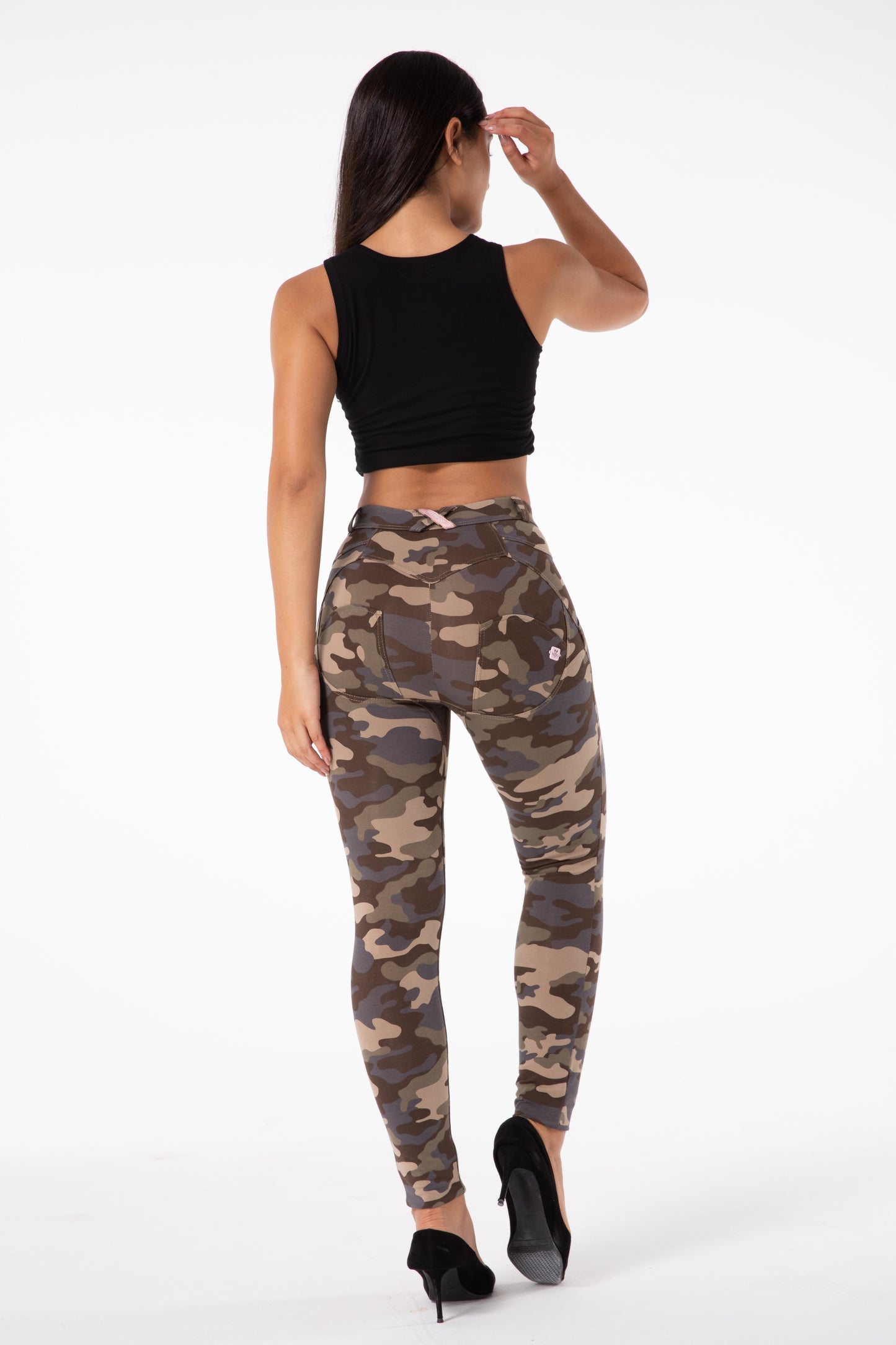 Shascullfites Melody push up camo workout leggings yoga