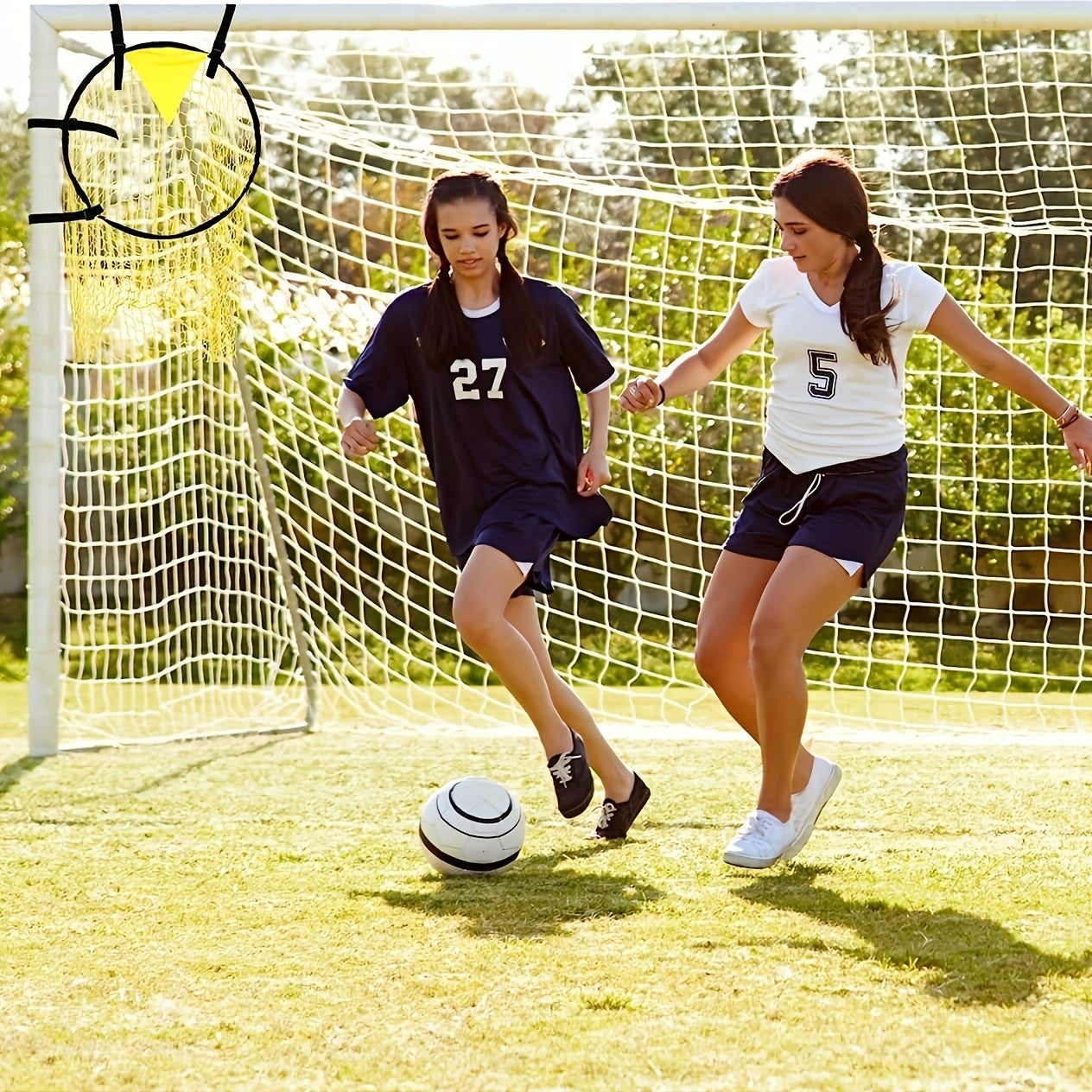 Soccer Training Goal Net Portable Sports Soccer Goal Practice