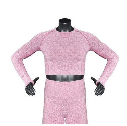 Women's Yoga Wear Set Long Sleeve Pants Sports Wear