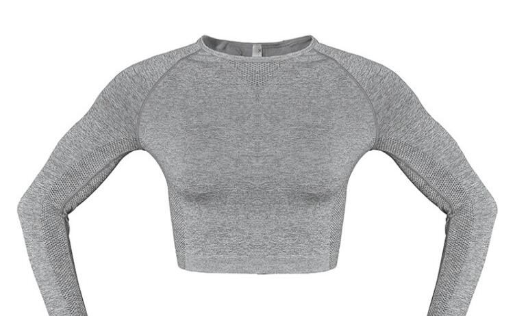 Women's Yoga Wear Set Long Sleeve Pants Sports Wear