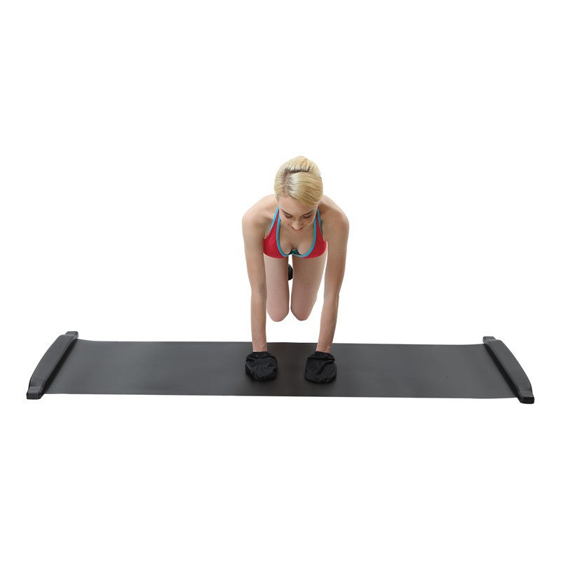 Slide Board Speed Skating Training Mat Sliding Board Portable Sliding Board