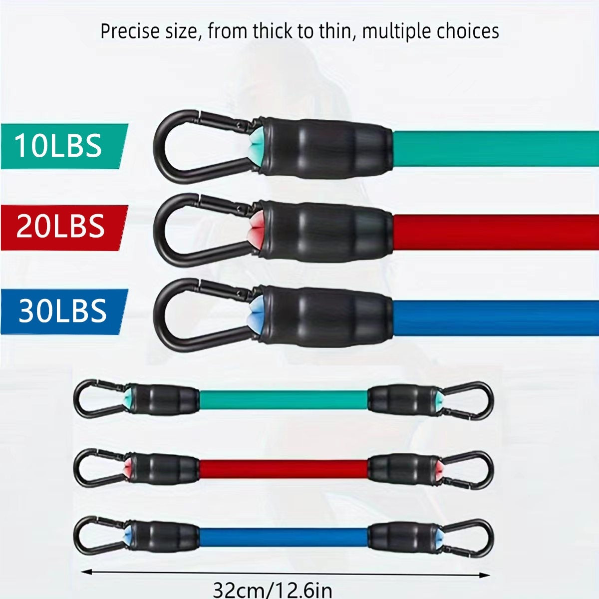 Ankle Strap Resistance Bands Hip Leg Strength Pull Rope Fitness