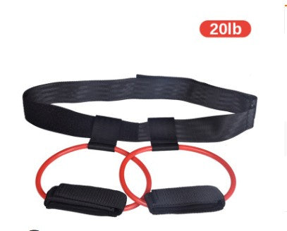Leg muscle training rope natural latex elastic rope slimming training