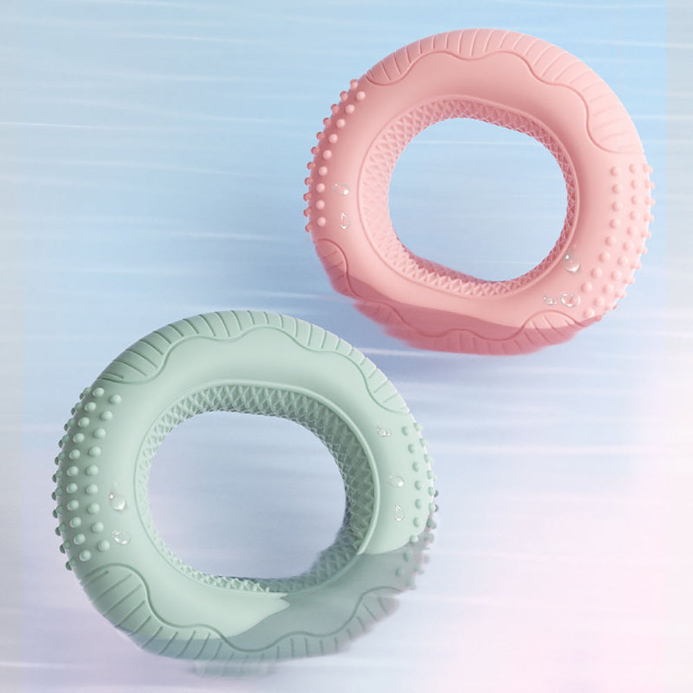 Silicone Adjustable Hand Grip Arm Strength Exercise Gripping Ring