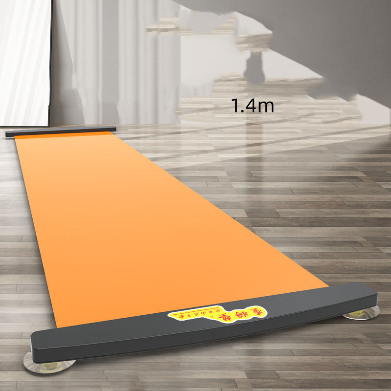 Slide Board Speed Skating Training Mat Sliding Board Portable Sliding Board