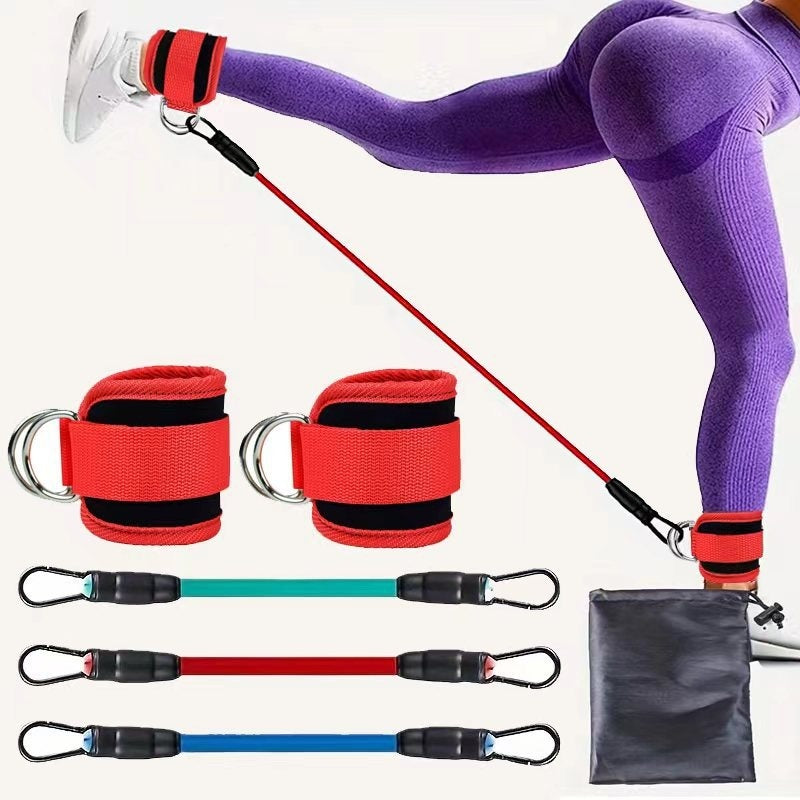 Ankle Strap Resistance Bands Hip Leg Strength Pull Rope Fitness