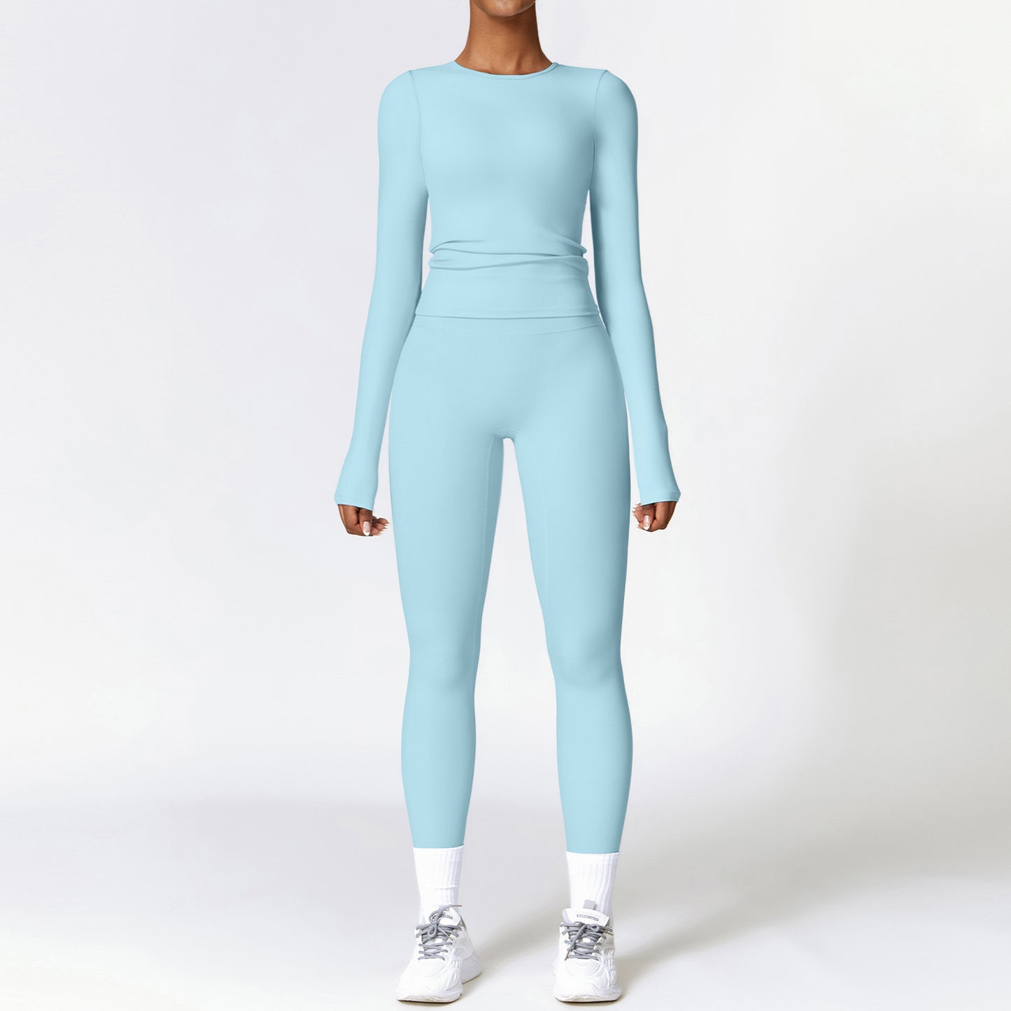 Tight-fitting Brushed Yoga Suit Quick-drying Fitness Clothes Fitness