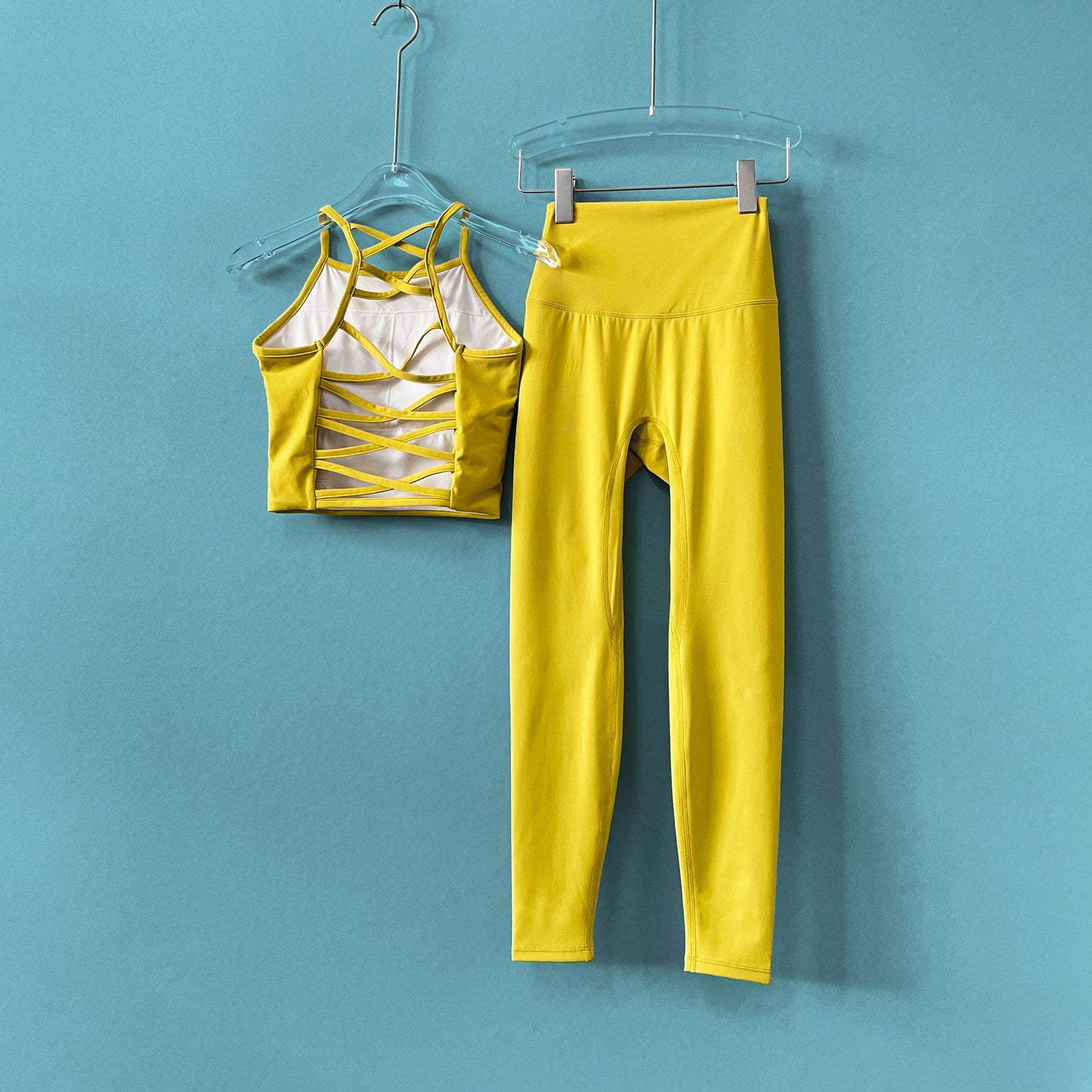 Solid Color Shockproof Beauty Back Slim Trousers Yoga
