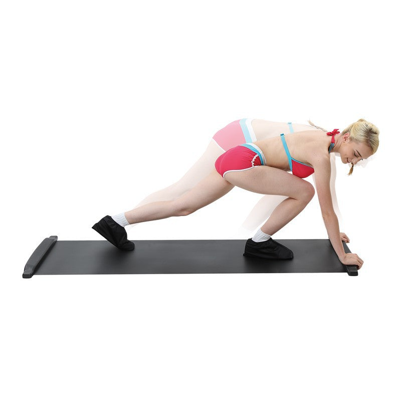 Slide Board Speed Skating Training Mat Sliding Board Portable Sliding Board