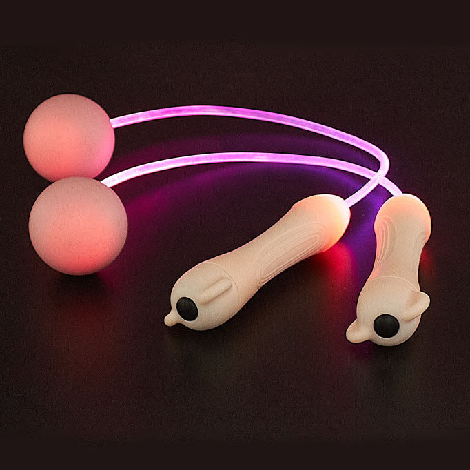 Glare Rope Fiber Optic Fluorescent Children's Fitness