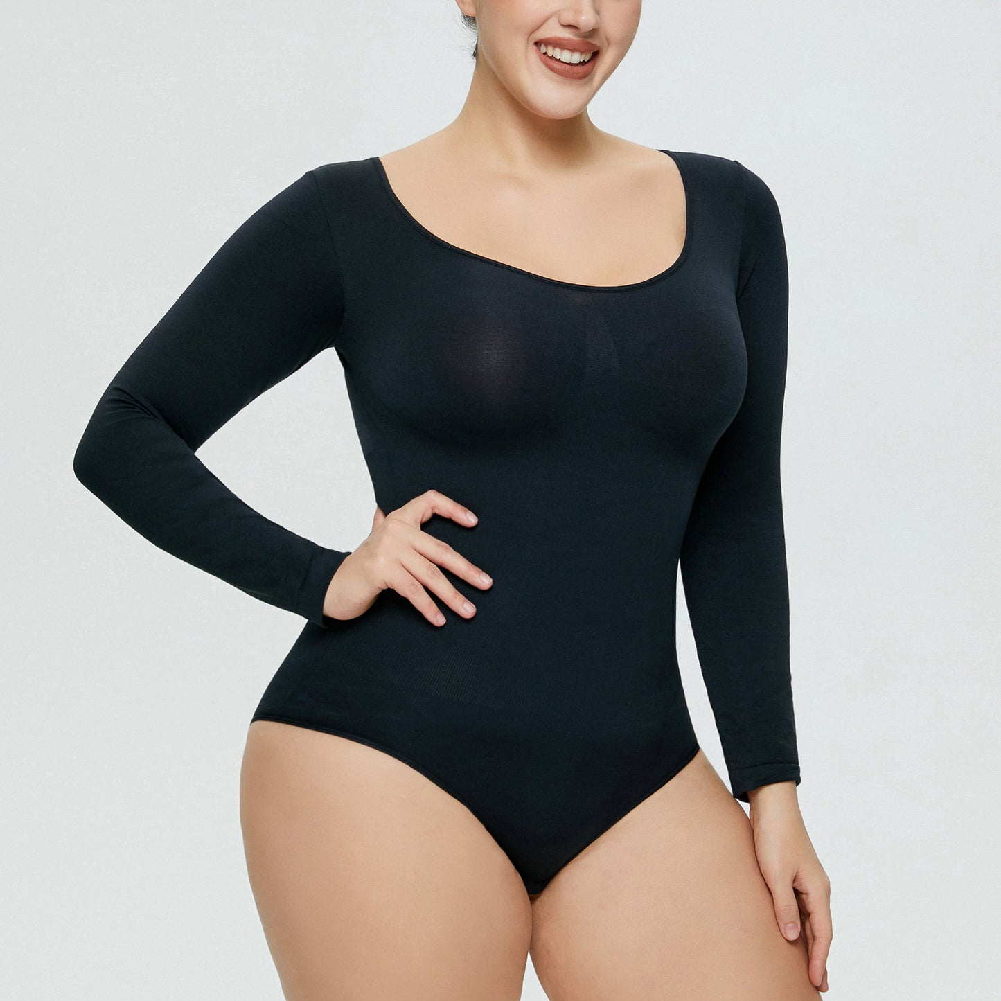 Women's One-piece Bottoming Shirt Long-sleeved Corset