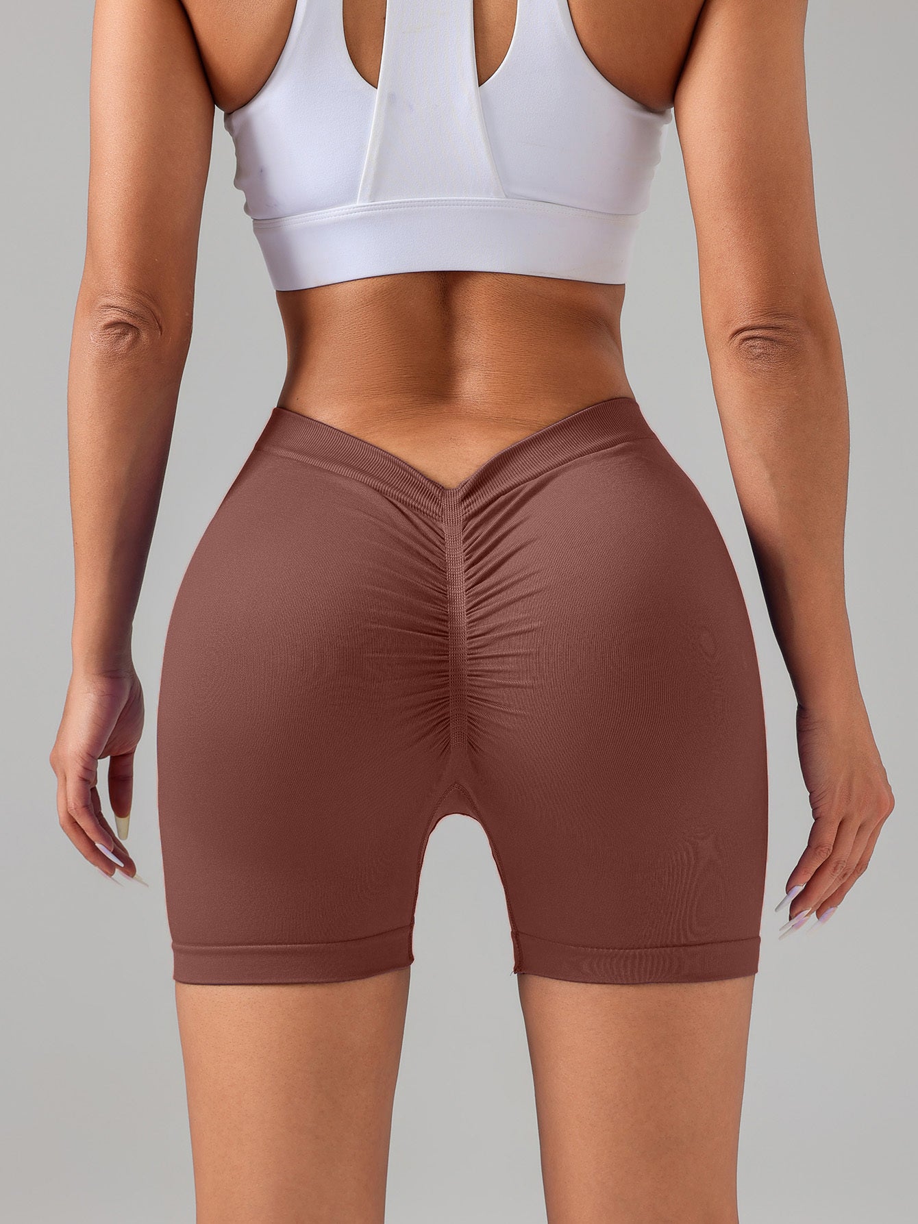 3 Pack Gym Cycling Elastic Tight Breathable V-shaped Hip Sports
