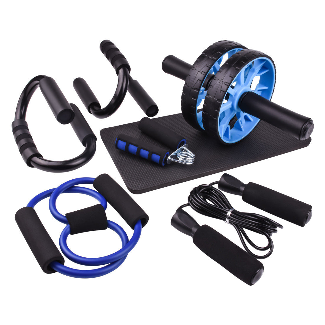 Tensile Belt Finger Grip Small Multifunctional Household Abdominal Wheel