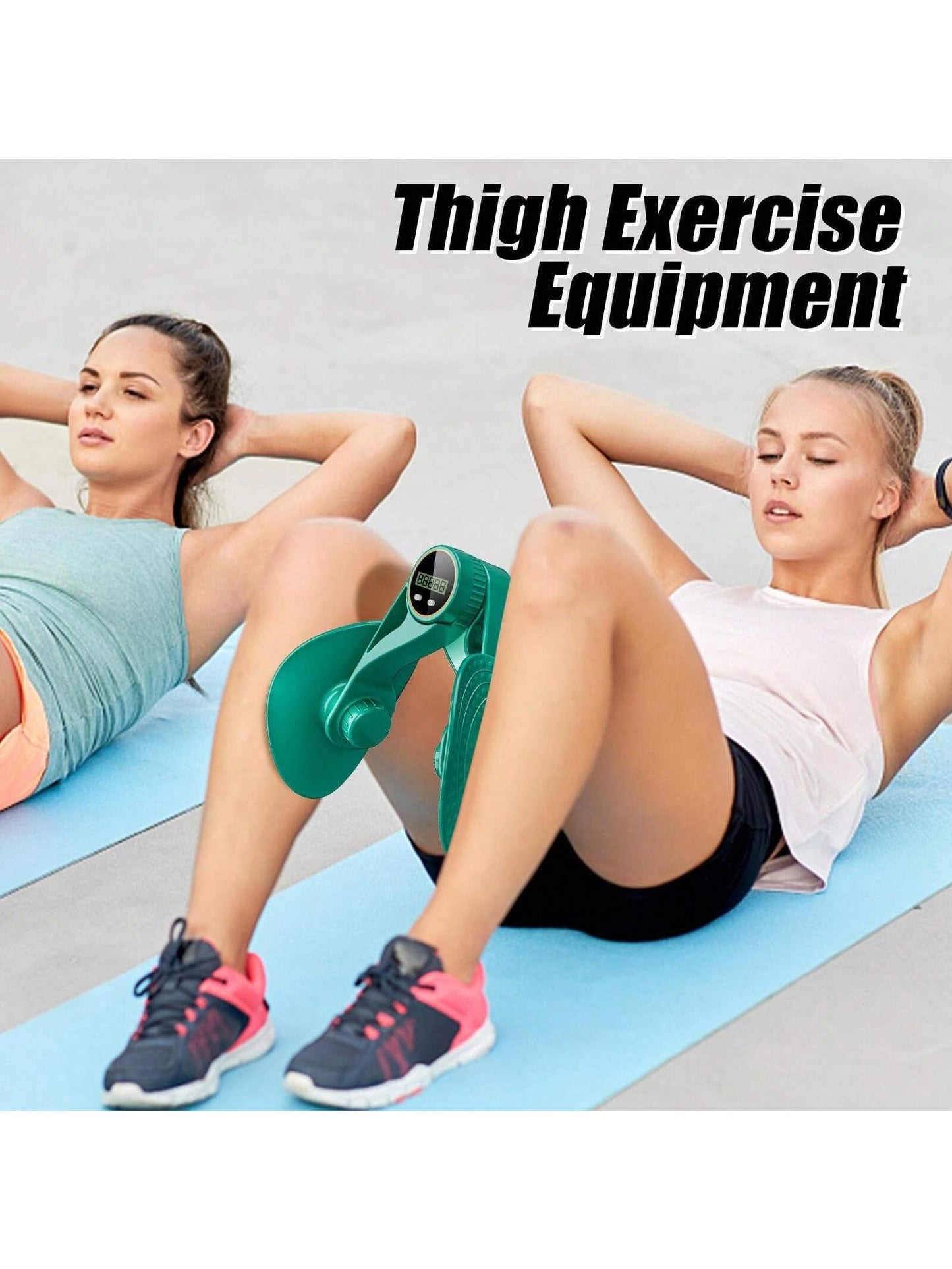 Inner Thigh Exerciser And Pelvic Floor Kegel Trainer With Resistance Bands