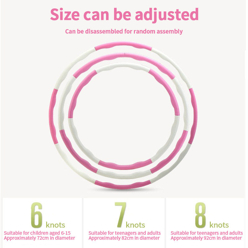 Home Workout Sports Hoop Circle Slimming Massage Hoop Fitness