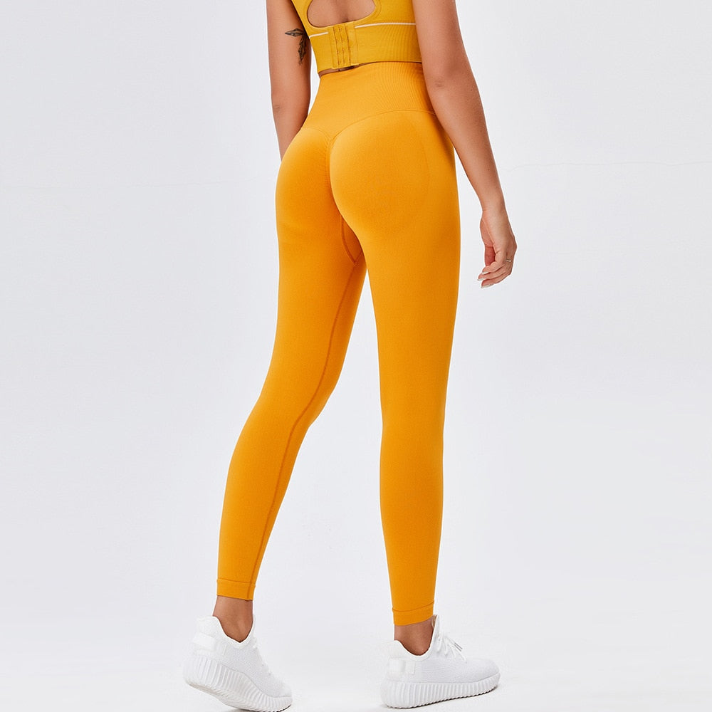 Women High Waist Yoga Pants Seamless Gym wear