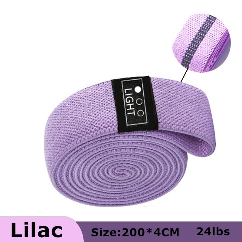 Long Resistance Loop Band Set Unisex Fitness Yoga