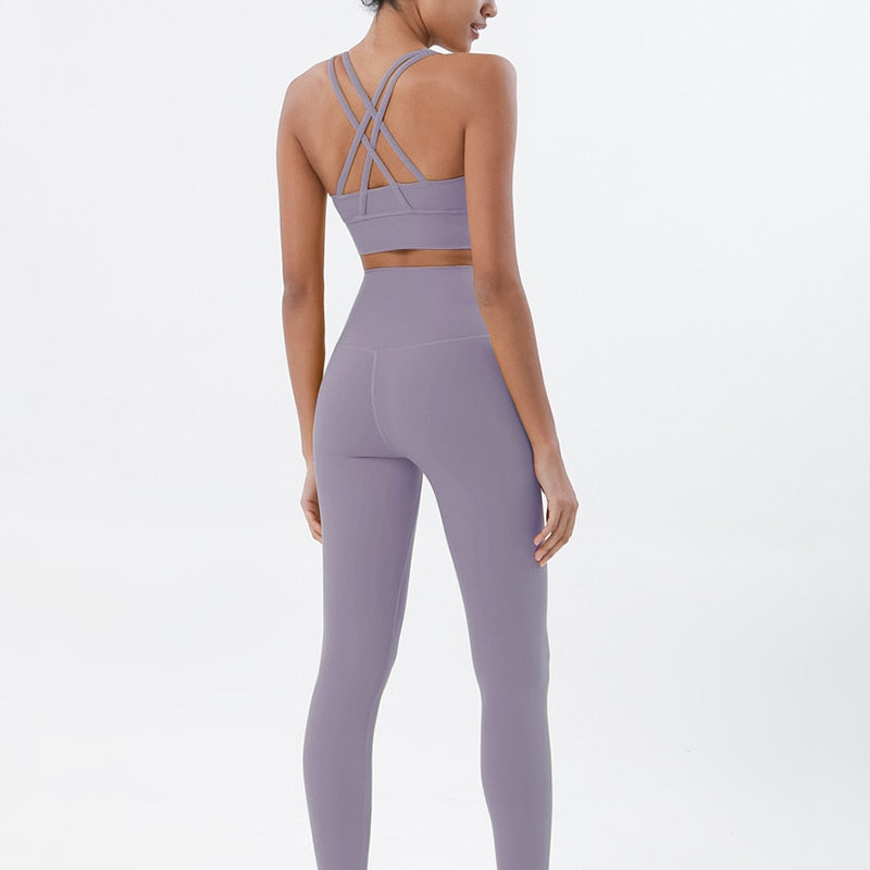 New Yoga Set Women's Tracksuit Gym Fitness Set