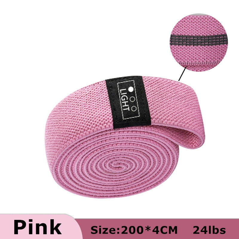 Long Resistance Loop Band Set Unisex Fitness Yoga
