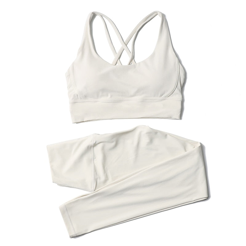 New Yoga Set Women's Tracksuit Gym Fitness Set