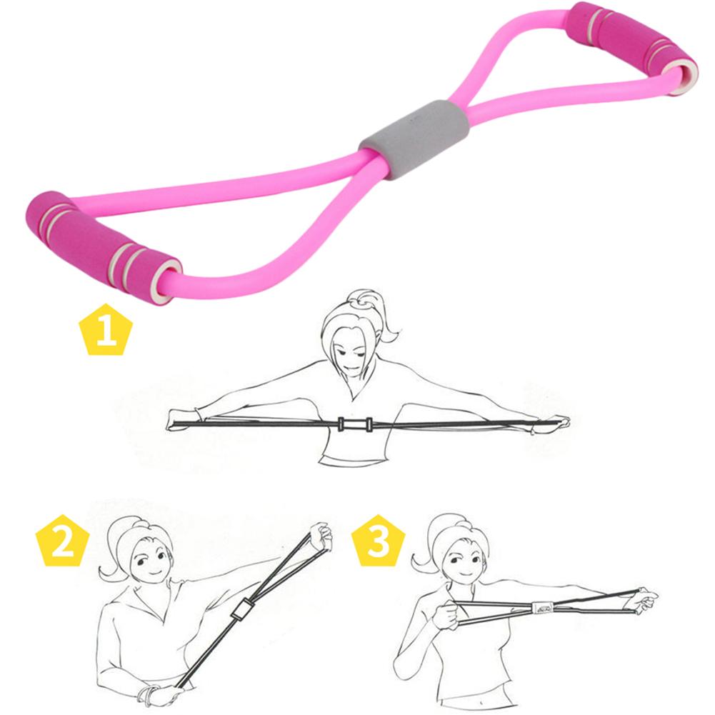 Portable Elastic Rubber Expander Rope Exercise