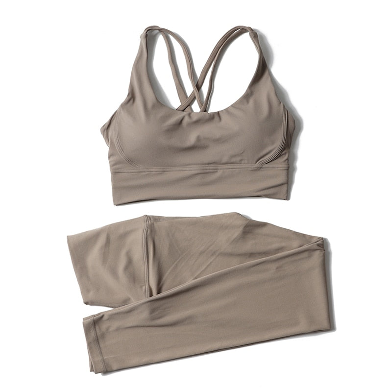 New Yoga Set Women's Tracksuit Gym Fitness Set