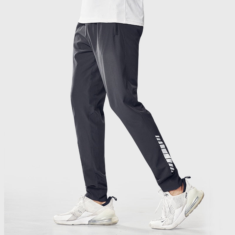 Quick Drying Sport Pants Men Running Pants With Zipper