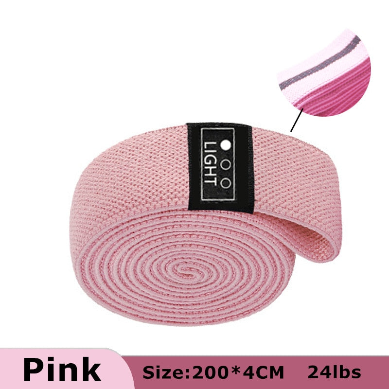 Long Resistance Loop Band Set Unisex Fitness Yoga