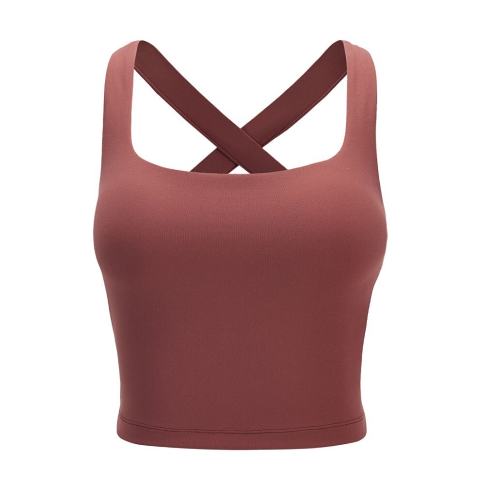 Yoga Tank Tops Women Fitness Crop Top