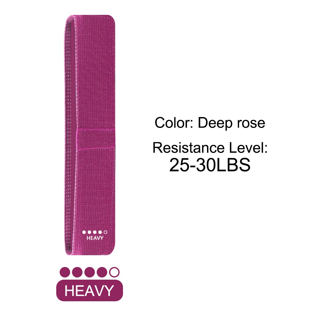 Long Resistance Loop Band Set Unisex Fitness Yoga