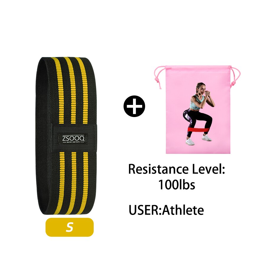Fabric Booty Resistance Bands Hip Circle Exercise