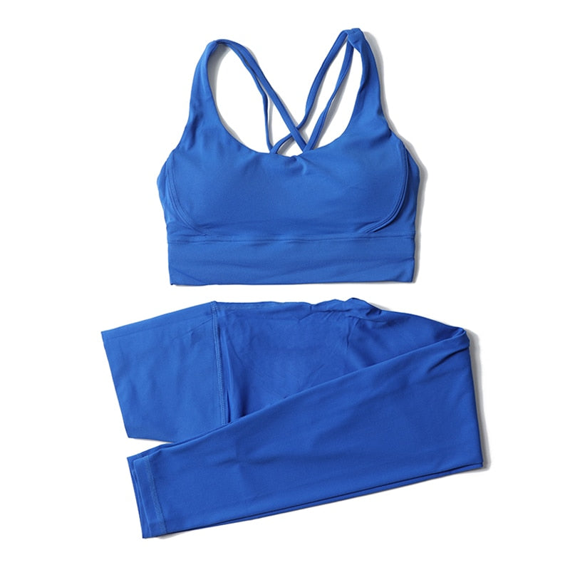 New Yoga Set Women's Tracksuit Gym Fitness Set
