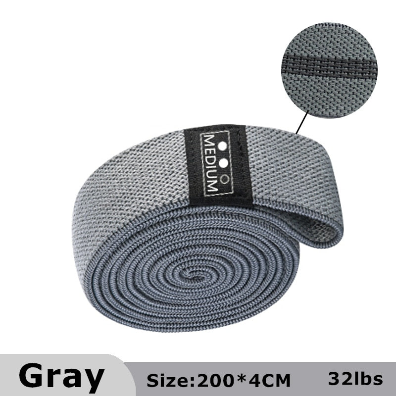 Long Resistance Loop Band Set Unisex Fitness Yoga