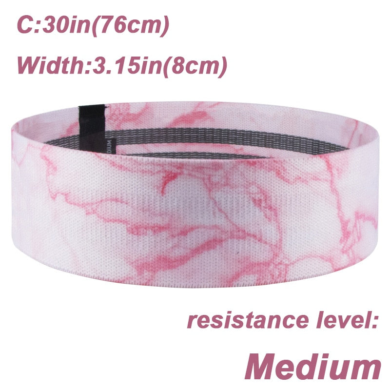 Resistance Bands Set Fitness Exercise Elastic Booty Bands