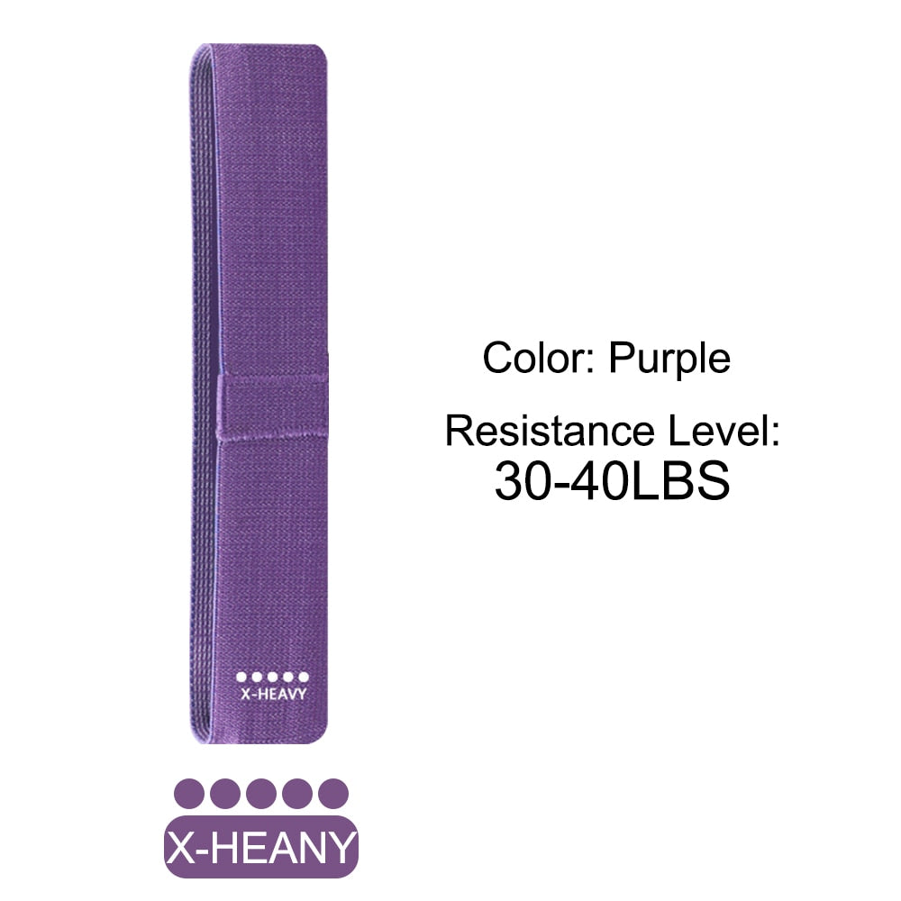 Long Resistance Loop Band Set Unisex Fitness Yoga