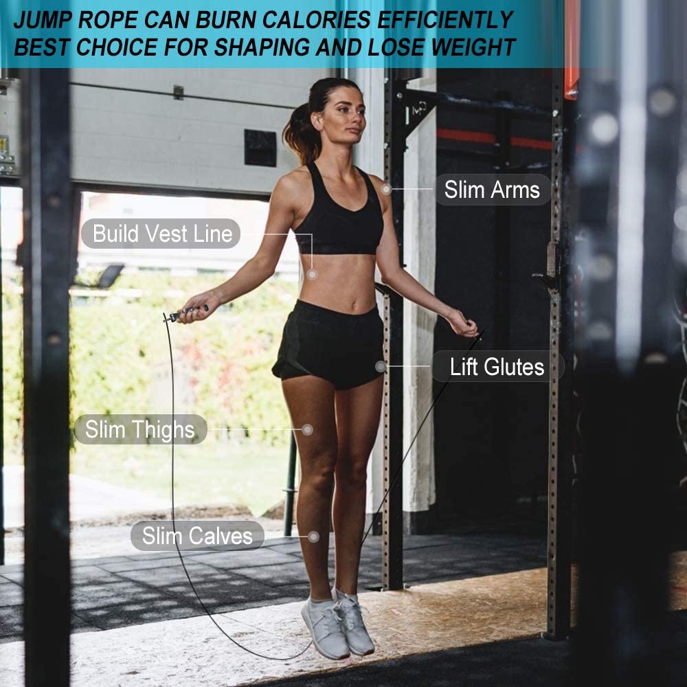 Fitness Speed Jump Rope CrossFit Skipping Ropes